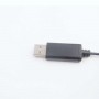 Digital Lavalier Microphone Dual USB Clip-on Dynamic Mic for PC Laptop Conference and Online Meetings