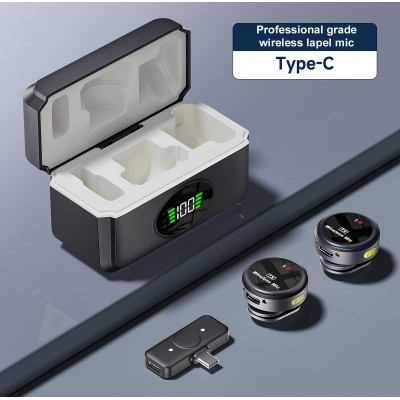 where to buy wireless lapel mic portable lapel microphone and wireless lavalier microphone with charging case China supplier