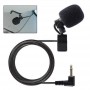 Bluetooth External Microphone for Car Stereo Radio 2.5mm Plug Omni Directional Mic Compatible with In-Dash Bluetooth System