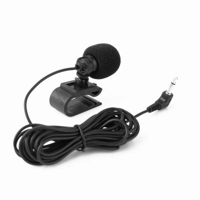 where to buy best wired lavalier microphone, 3.5mm Clip-on Jack Plug Microphone 3m Car Stereo Microphone from china supplier