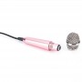 Mini Karaoke Microphone Wholesale Pink Blue Small Wired Microphone for Singing and Christmas Gift Microphone Use