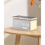 where to buy Clock Bluetooth Speaker Speaker with Wireless Charger clock speaker with multiple colors from China Supplier