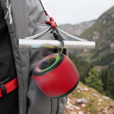 where to buy Mini Outdoor Stereo Speaker Waterproof Wireless Speaker LED Light Wireless Speaker from china supplier