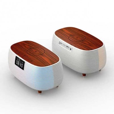 where to buy Speaker with Wireless Charger Microphone Speaker clock microphone speaker from China Supplier