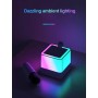 where to buy Portable LED Microphone Speaker LED audio speaker Audio Music microphone speaker from China Supplier