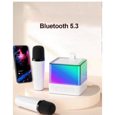 where to buy Portable LED Microphone Speaker LED audio speaker Audio Music microphone speaker from China Supplier