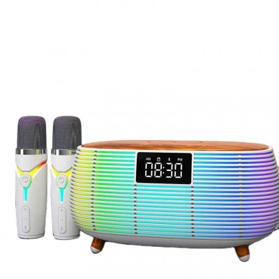 where to buy Loudest Wireless Clock Speaker with Wireless Charger portable speaker with charger from China Supplier