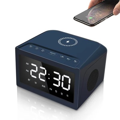 where to buy Clock Bluetooth Speaker Speaker for Home Speaker with Wireless Charger from China Supplier