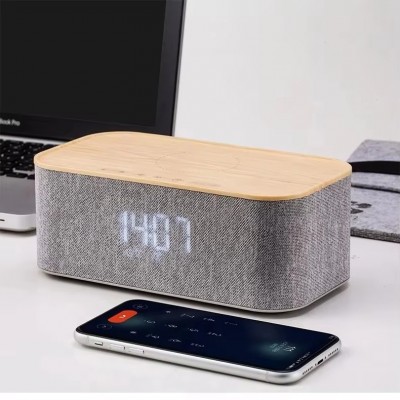 where to buy Clock Bluetooth Speaker Wireless Charger Bluetooth Sound and Convenience Speaker from China Supplier