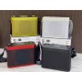 Portable Subwoofer Speaker With Double Microphones Home Party KTV Portable Outdoor Party Wireless Karaoke Speaker
