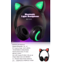 where to buy Wireless Headband led light BT Cat Ear Headphone from china supplier
