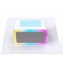 Bluetooth Stereo Speakers Portable TWS DJ Wireless Loud Machine with 2 Microphones Karaoke Set for Outdoor Party Use