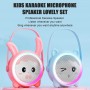 Wireless Portable Karaoke Speaker Cartoon Kids Singing Toy with Microphone Set for Birthday and Outdoor Fun