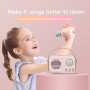 Karaoke Speaker with Wireless Microphone Mini Cute Karaoke Machine Speaker for Children Gifts Family Gatherings Outdoor Karaoke