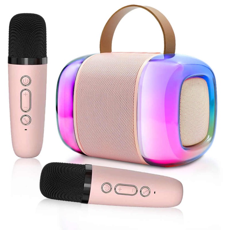 Qushini Animal Speaker - Altoparlante Bluetooth Portatile A Forma Di Balena, 3W, Micro SD, 3 Ore Di Autonomia