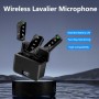 Best Wireless Lavalier Microphone Mini Clip On Mic for Live Stream Mobile Phone Hidden Audio