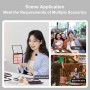 where to buy smartphone lav mic, wireless lavalier microphone for smartphone, portable lavalier microphone from china supplier