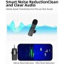 Wireless Noise Cancelling Headphones with Microphone Clip-on Lavalier Mic 3-in-1 for Video Streaming Tiktok & Live Use