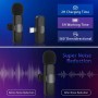 copy of Wireless Noise Cancelling Headphones with Microphone Clip-on Lavalier Mic 3-in-1 for Video Streaming Tiktok & Live Use