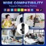 copy of Wireless Noise Cancelling Headphones with Microphone Clip-on Lavalier Mic 3-in-1 for Video Streaming Tiktok & Live Use