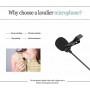 where to buyportable lavalier microphone stereo Lavalier microphone external lavalier microphone from China Supplier