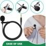 where to buy livestream microphone microphone for live streaming Lavalier Microphone with Collar Clip from china supplier