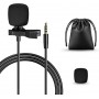 where to buy livestream microphone microphone for live streaming Lavalier Microphone with Collar Clip from china supplier