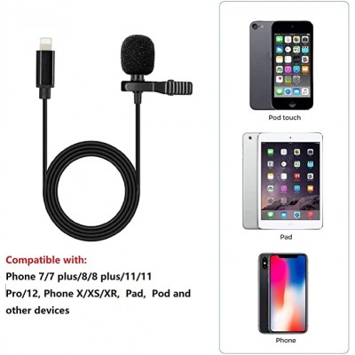where to buy livestream microphone microphone for live streaming Lavalier Microphone with Collar Clip from china supplier