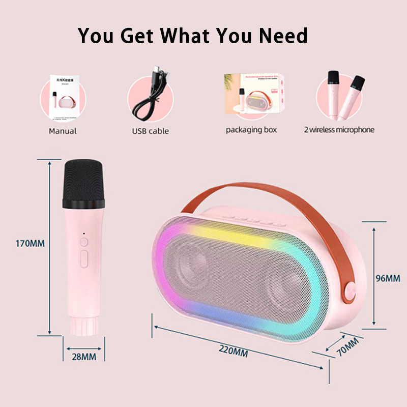 where to buy karaoke portable system party speaker karaoke and singing speaker China supplier