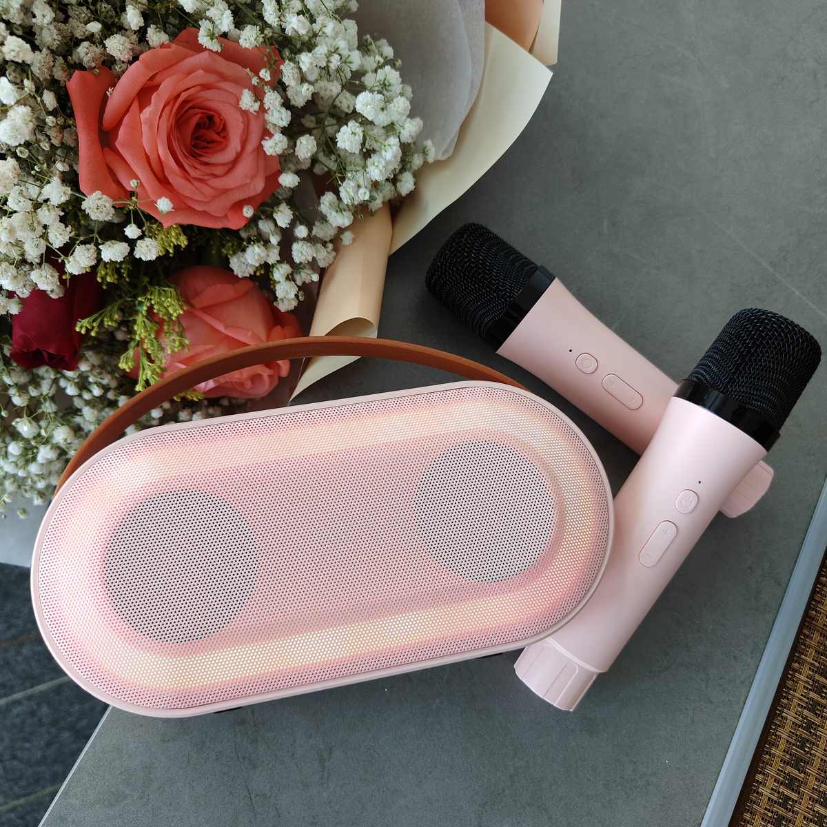 where to buy karaoke portable system party speaker karaoke and singing speaker China supplier