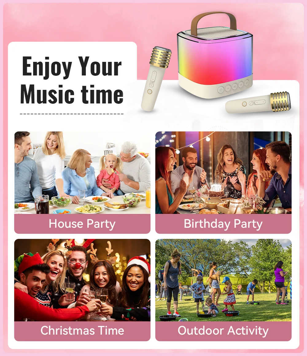 where to buy wireless handheld karaoke microphone with speaker best karaoke portable speaker and best karaoke speaker China supplier