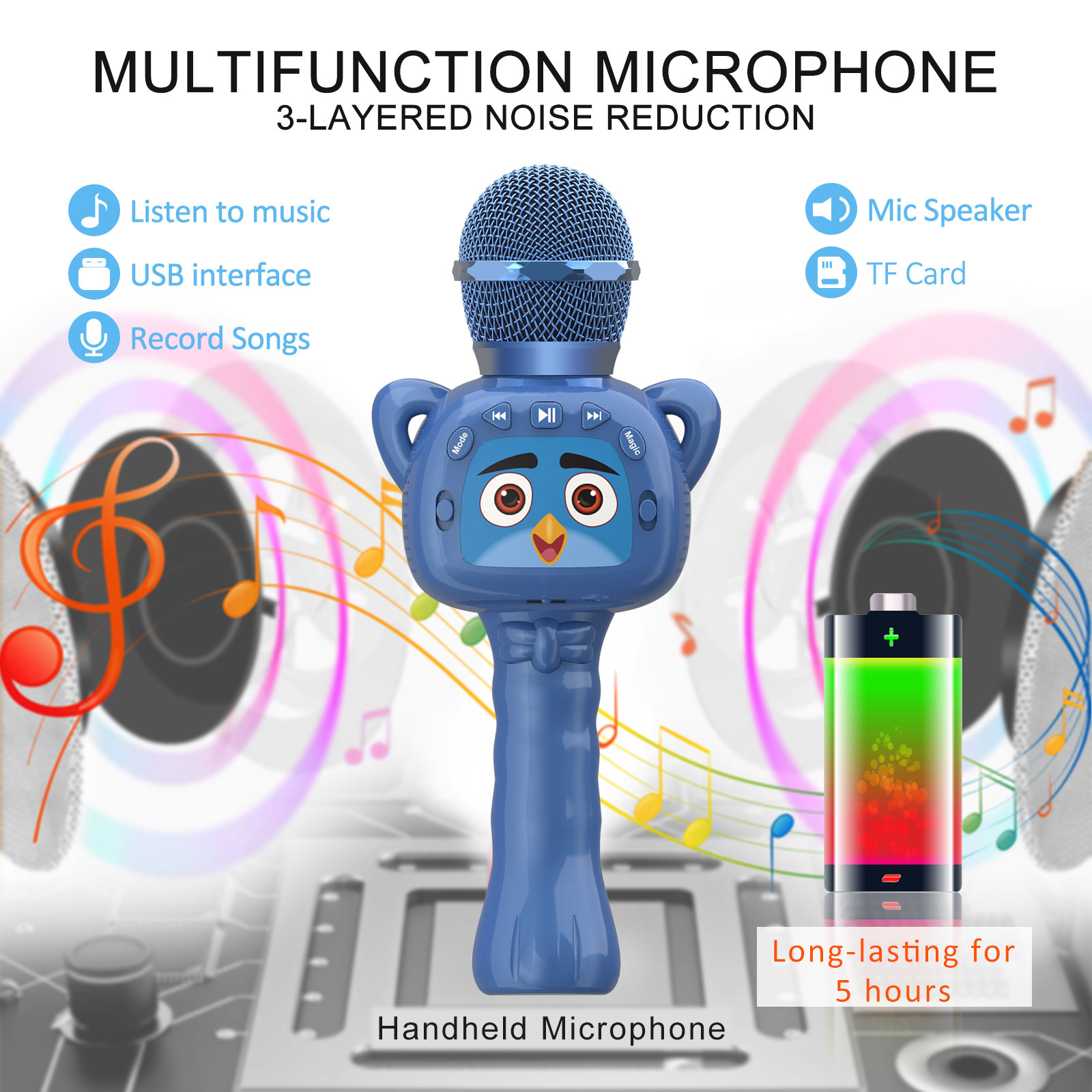 Proveedores de China del mejor micrófono del juguete del OEM