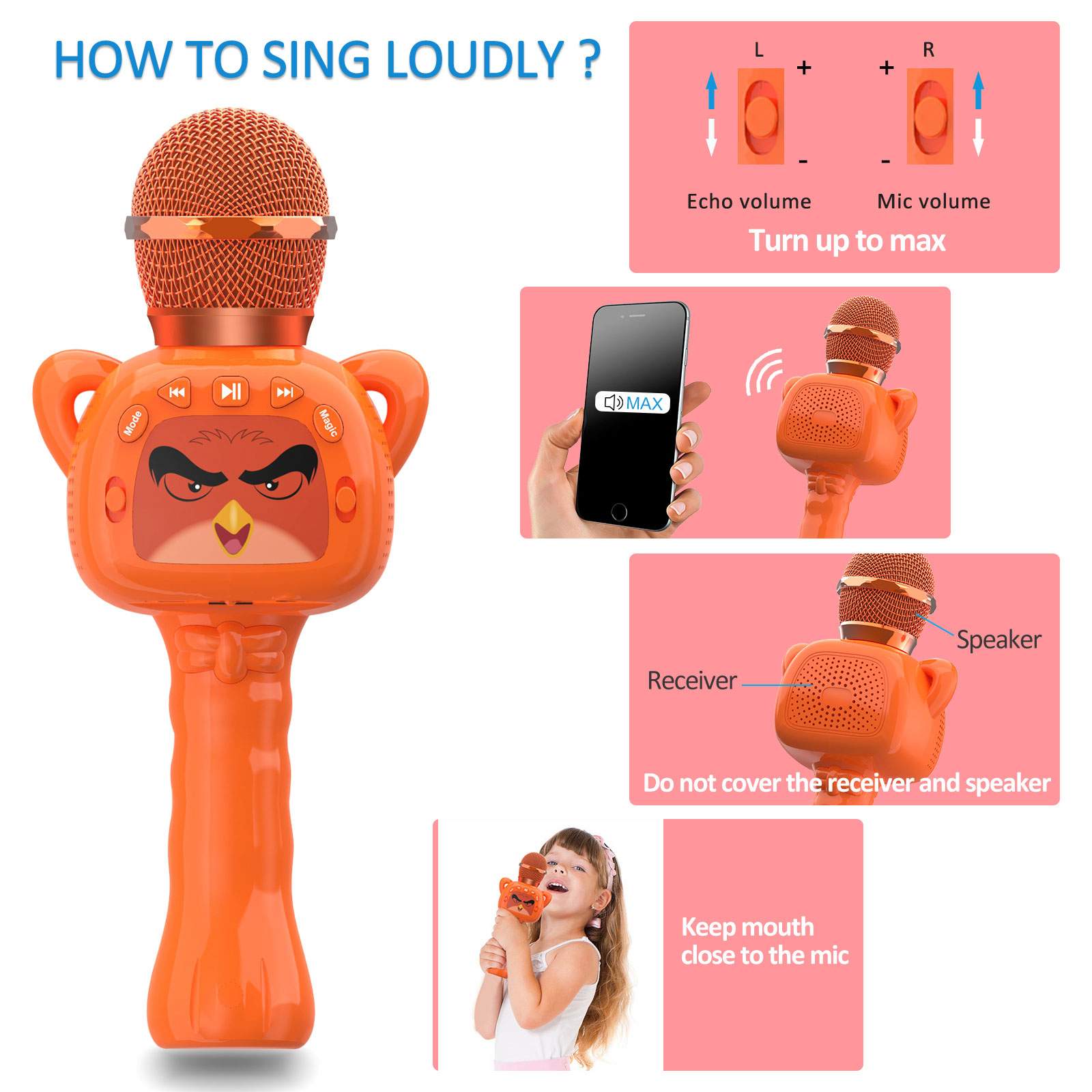 OEM best microphone toy China suppliers