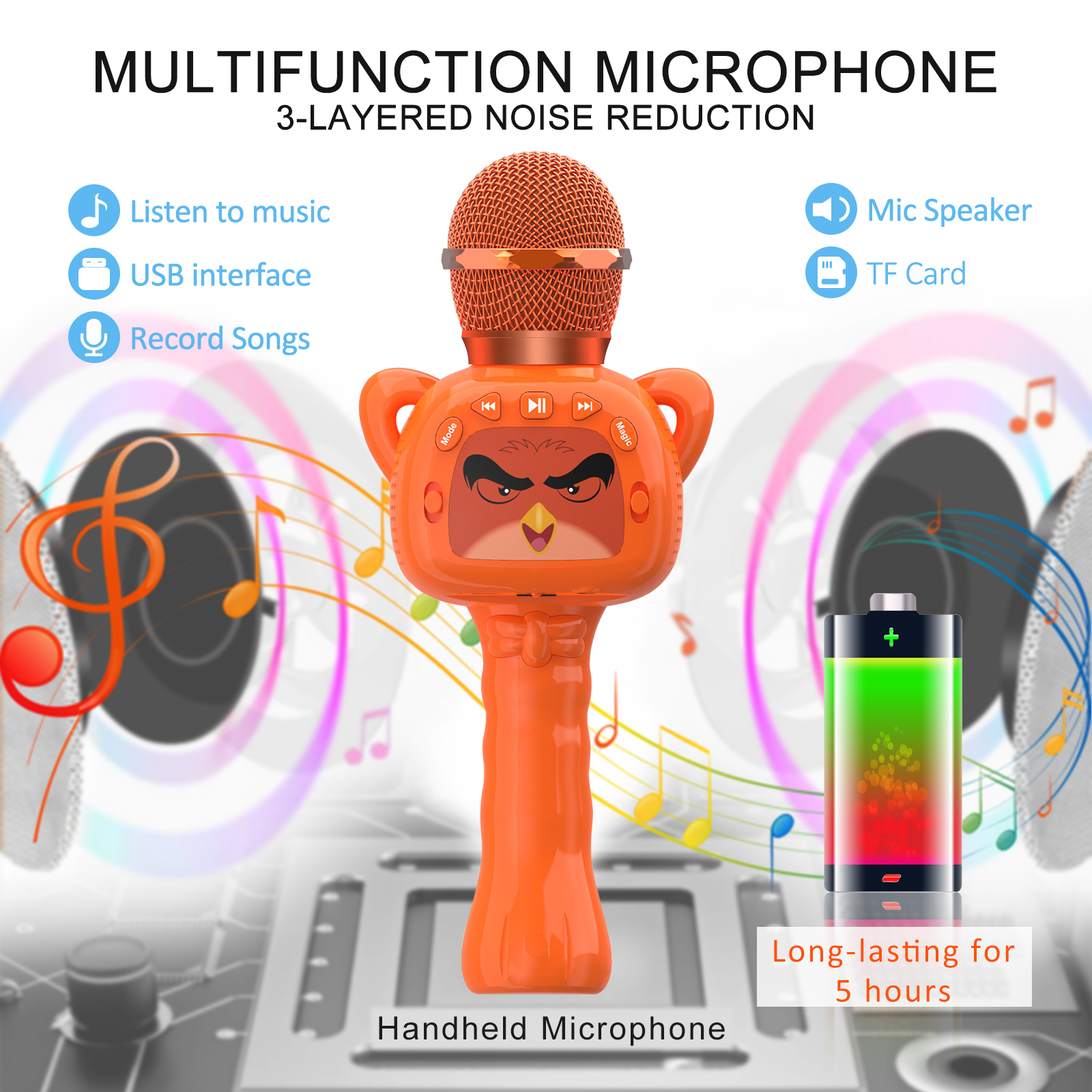 Microphone de karaoké OEM pour enfants Fabricant de la Chine