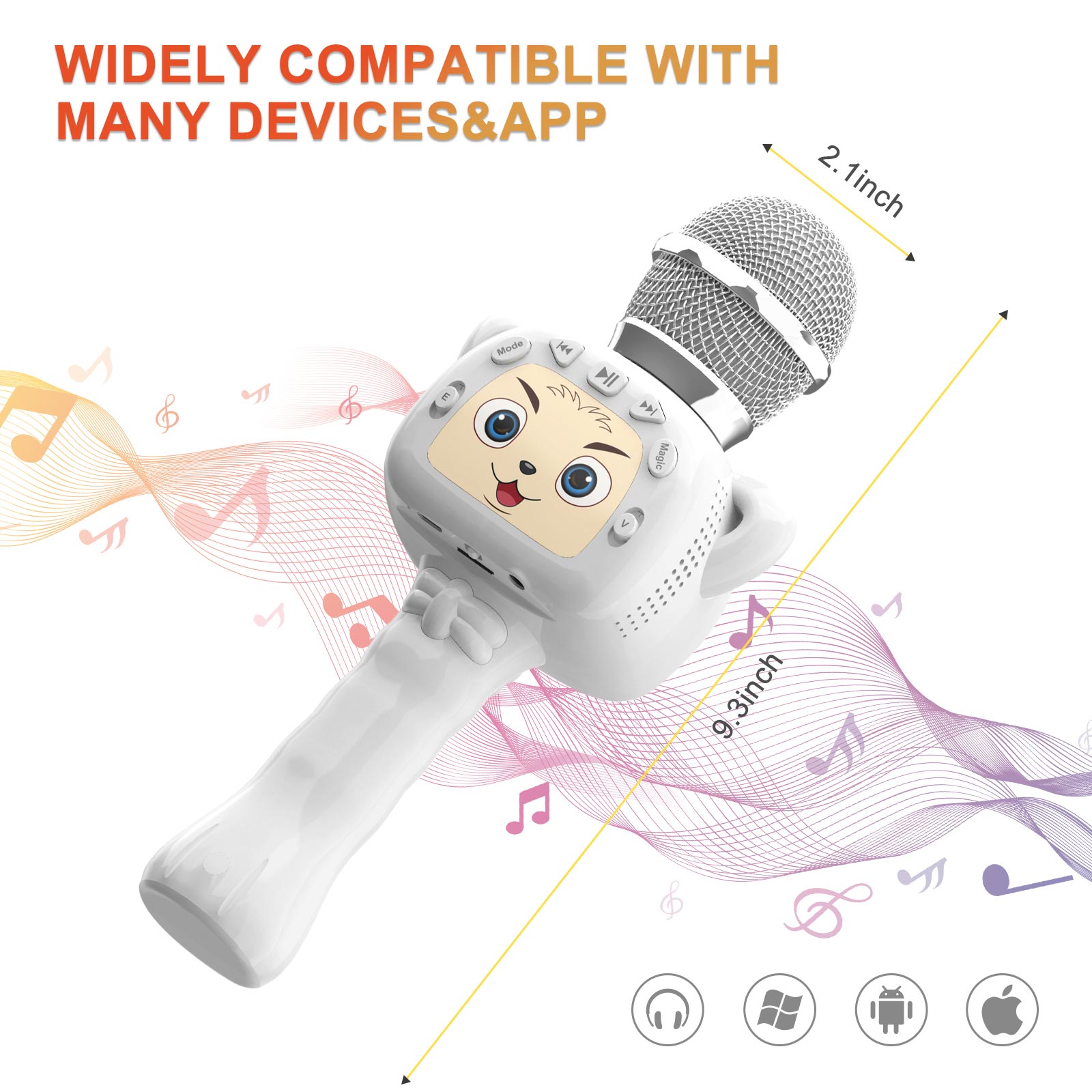 custom best kids microphone in china