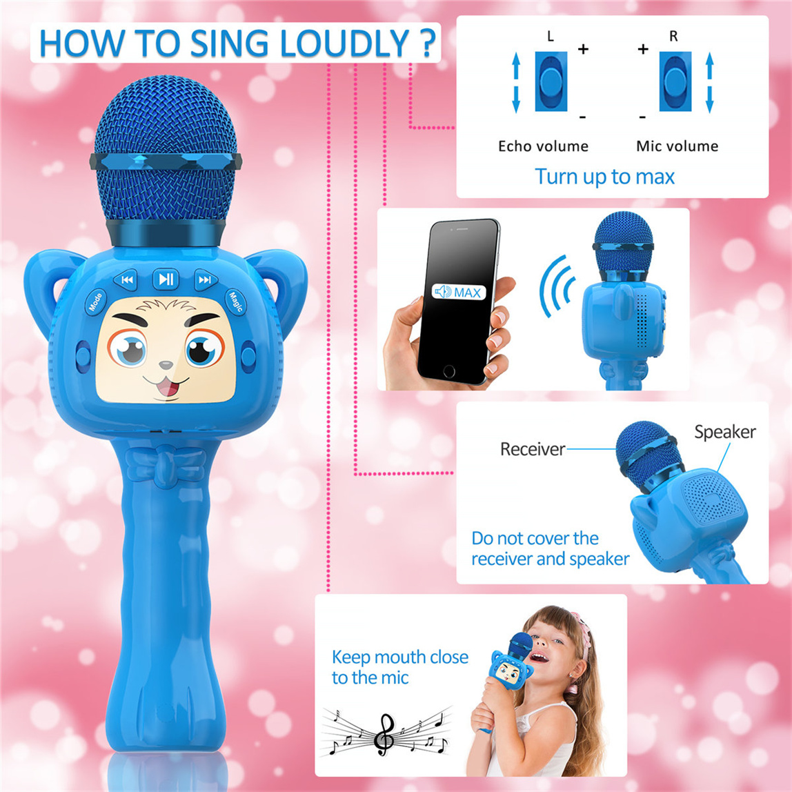 fisher price microphone sing along China suppliers
