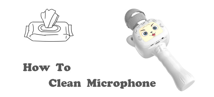 microfone limpo