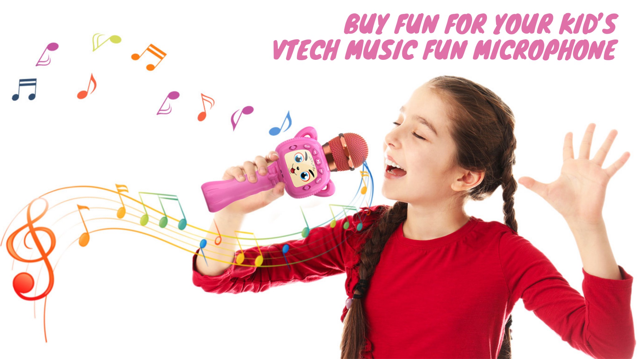 compre diversión para sus hijos vetch music fun micrófono