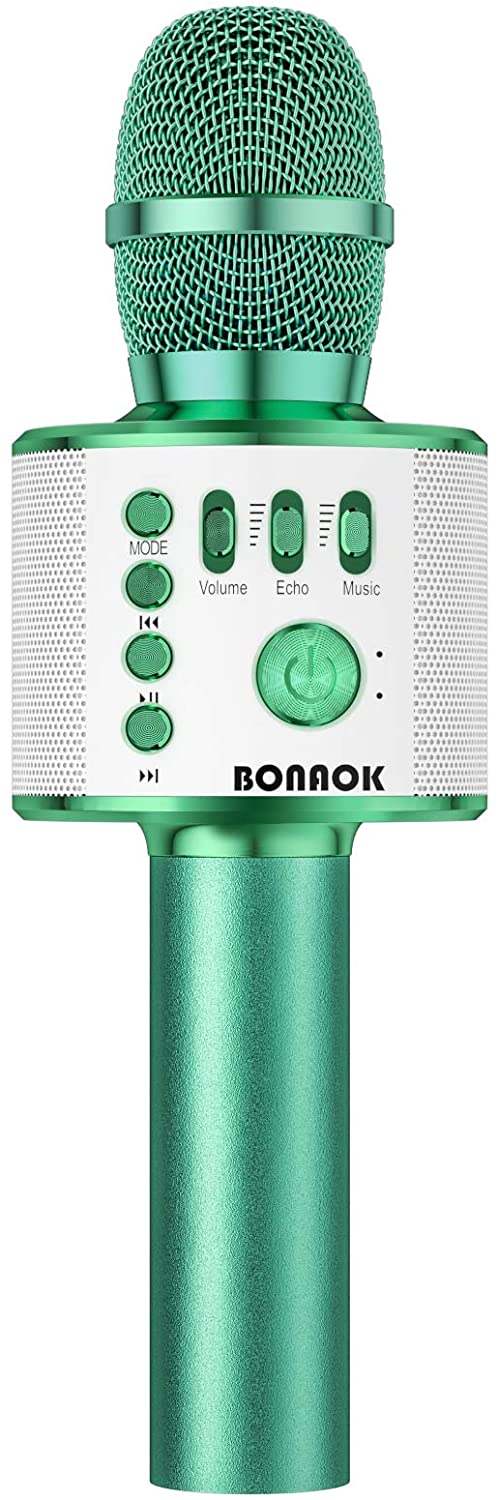 BONAOK bluetooth draadloze karaoke microfoon