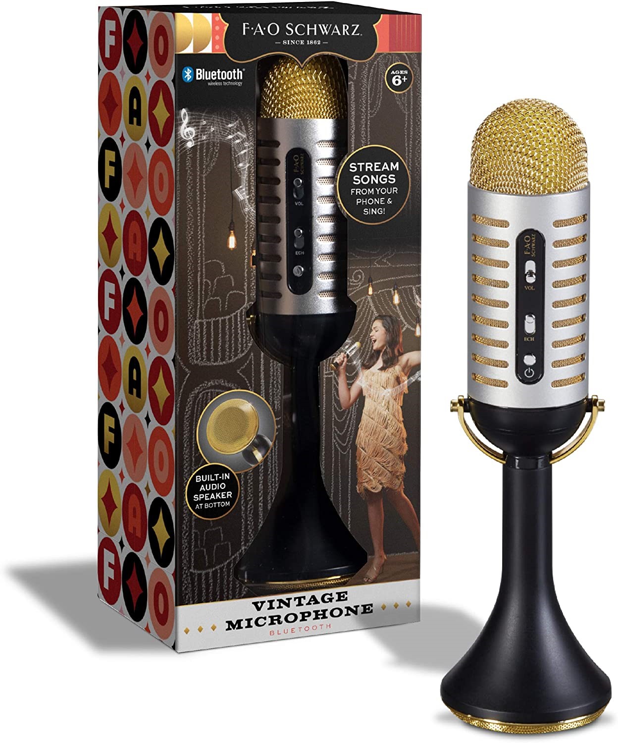 Fao Schwarz kids microphone