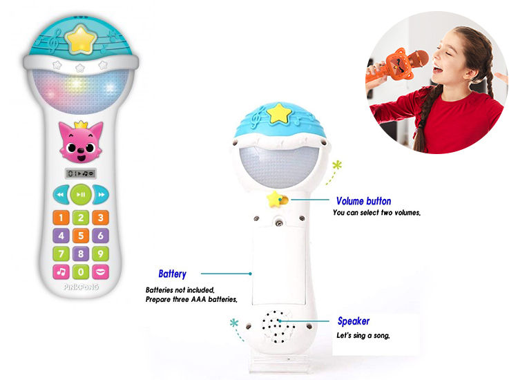 pinkfong microfoon