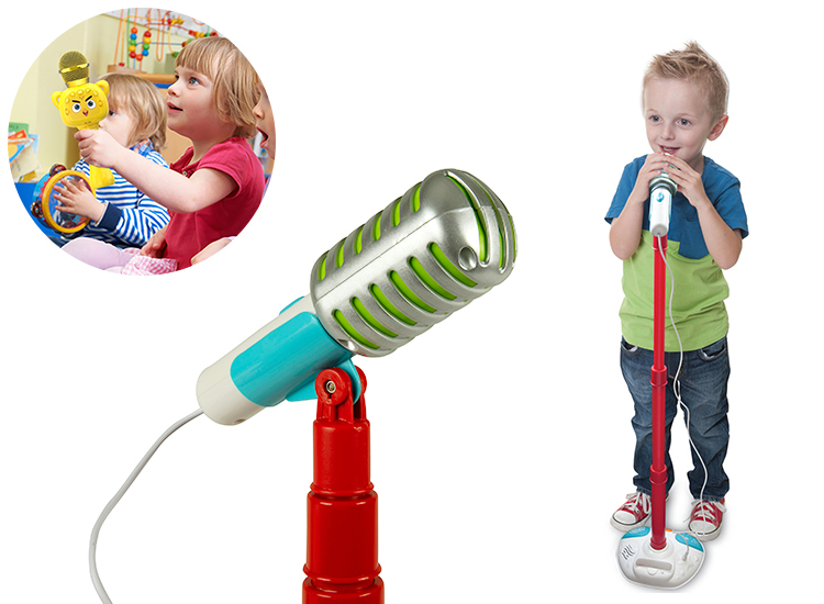 winfun kids fun microphone and stand buy argos