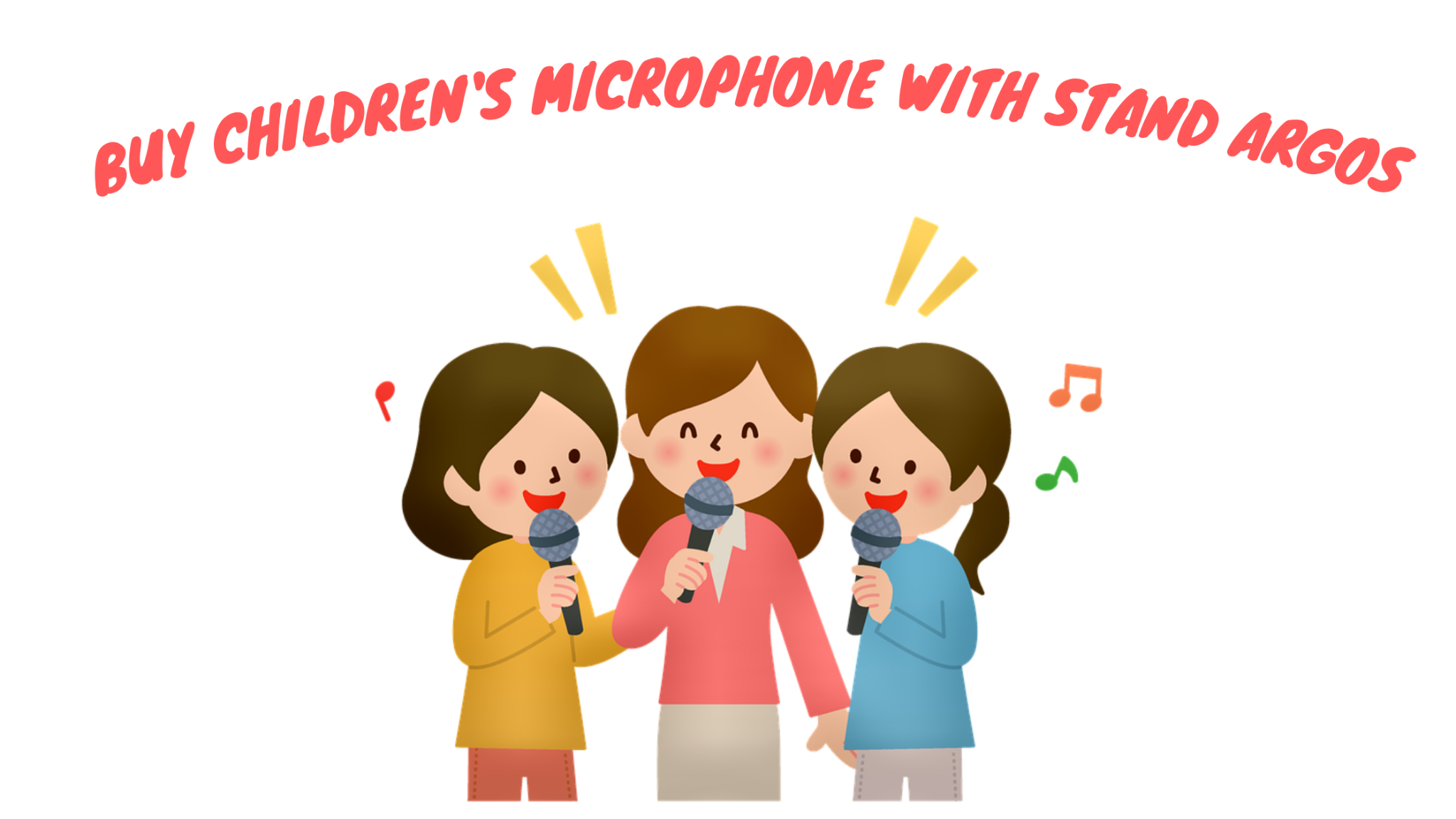 Купить детский микрофон с подставкой Argos