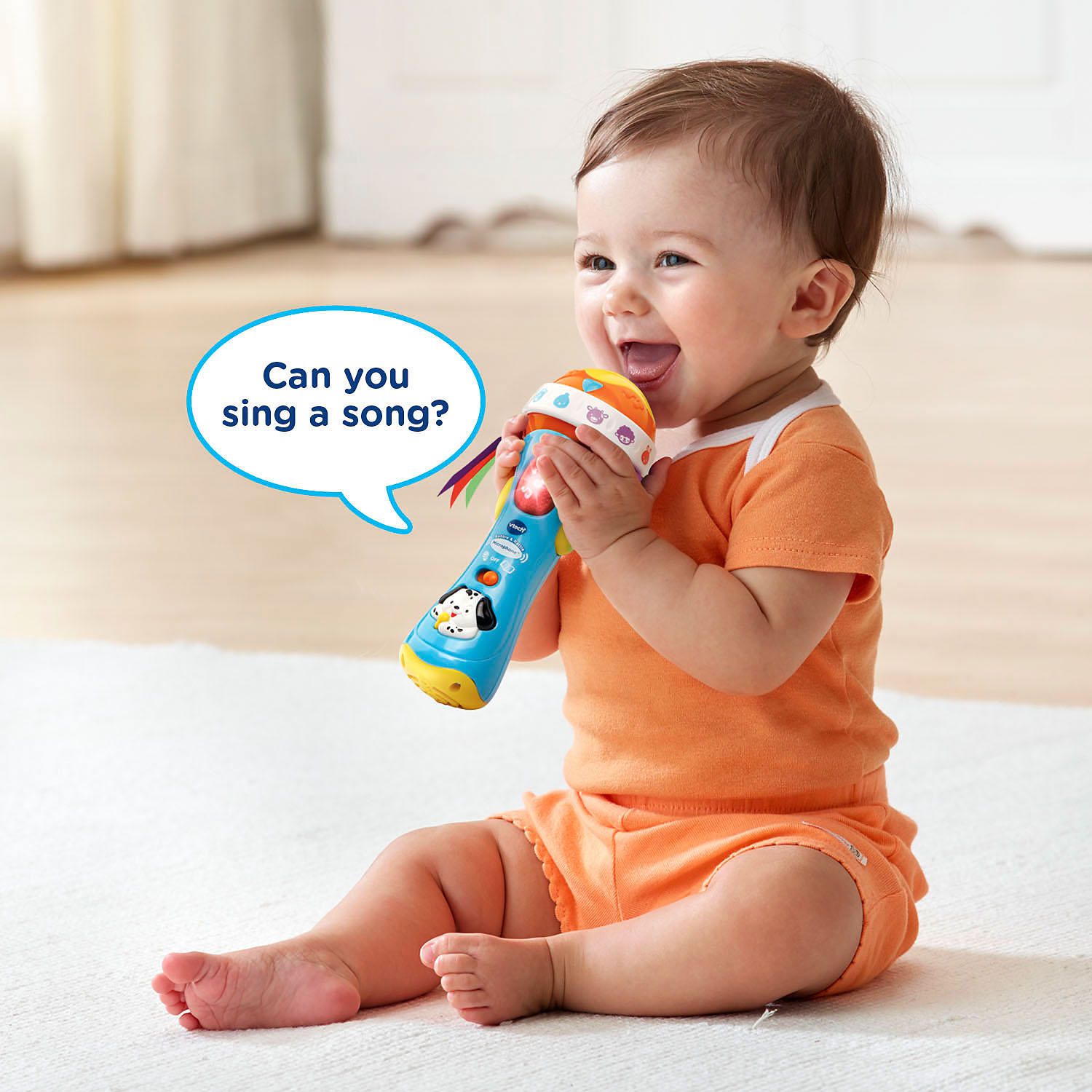 VTech baby babble and rattle microphone