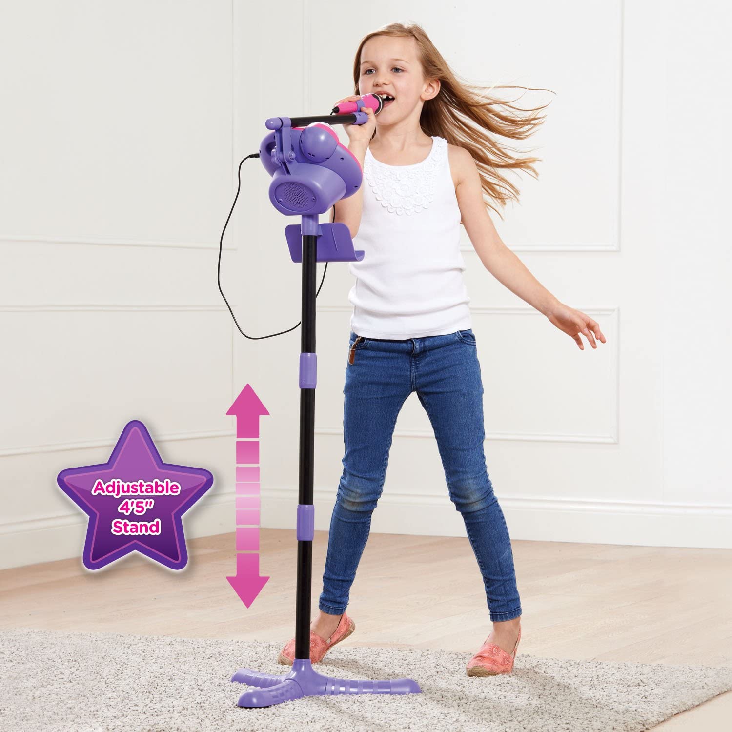 Kiddies Superstar-Mikrofon mit Ständer