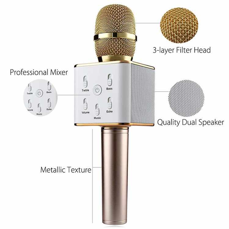 where to buy bluetooth handheld microphone professional wireless microphone system and microphone for singing China supplier