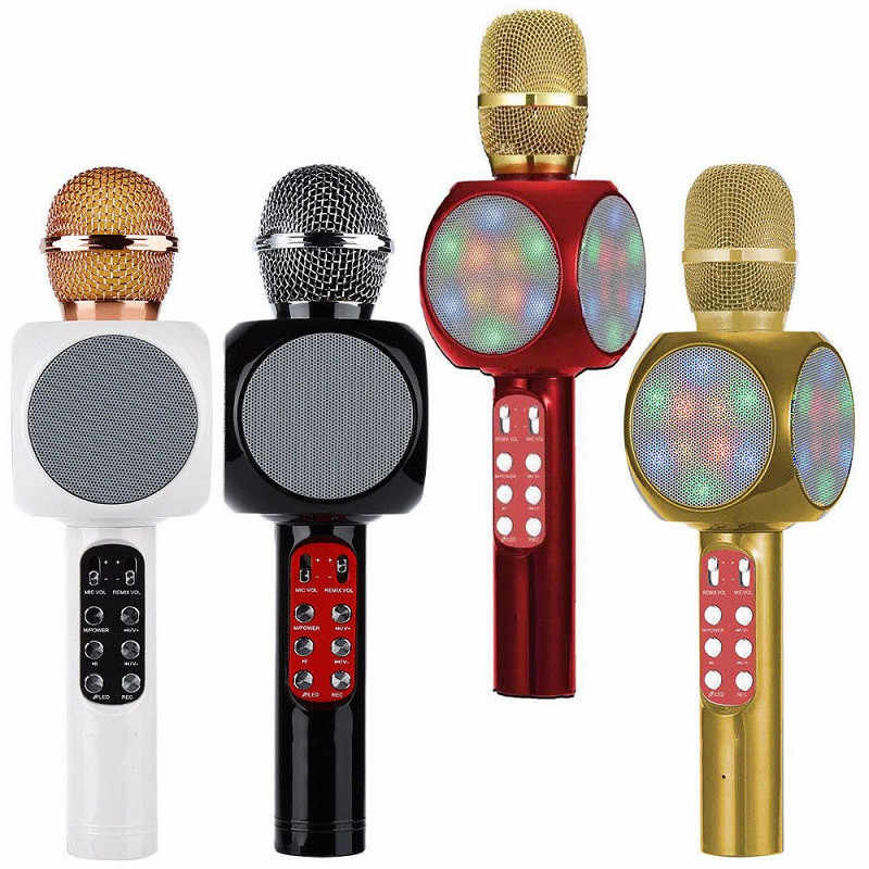 where to buy christmas karaoke microphone party speaker with mic and karaoke party at home China supplier