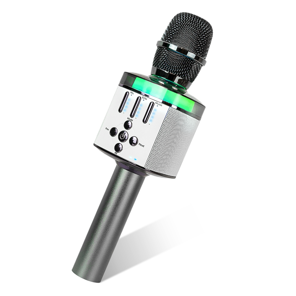where to buy karaoke led microphone mic wireless mic and wireless microphone system china supplier