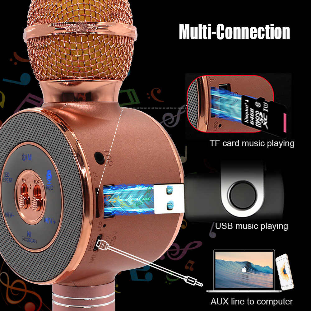 where to buy karaoke studio microphone affordable karaoke system and a karaoke microphone China supplier
