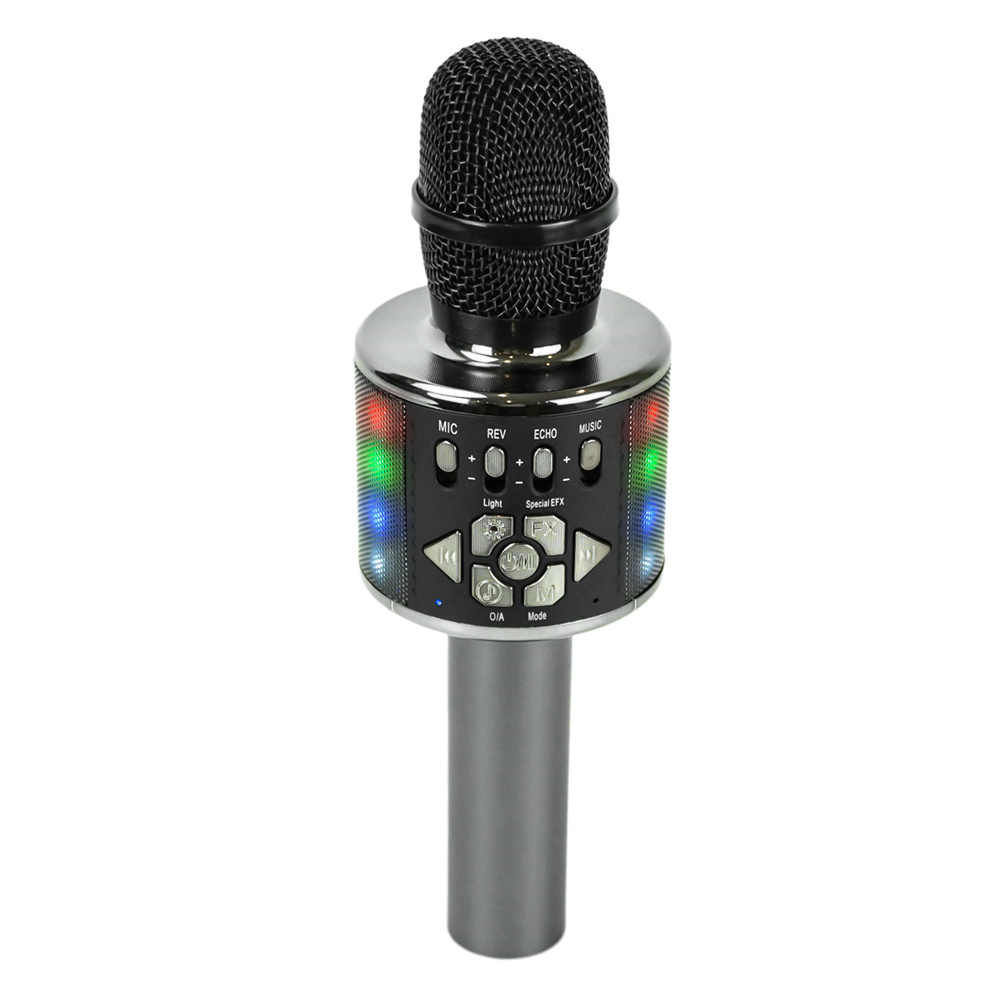 where to buy multi microphone system bluetooth speaker with lights and microphone and speaker with lights and microphone China supplier